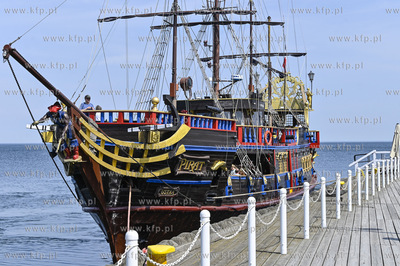 Sopot. Molo, plaza i Plac Przyjaciol Sopotu. Rekordowa...
