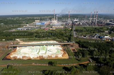 Zakłady Chemiczne POLICE SA z lotu ptaka. Police kolo...