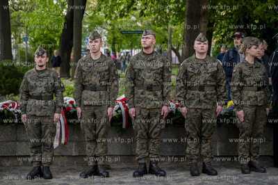 Uroczystości pod pomnikiem Martyrologii Polskich Mieszkańców...