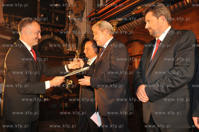 XV Final wyborow Pomorski Biznesmen Roku2008 w gdanskim...