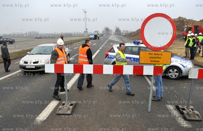 Oficjalne rozpoczecie budowy nowego terminalu, plyty...