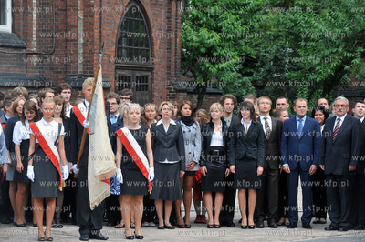 Inauguracja roku szkolnego z udzialem premiera Donalda...