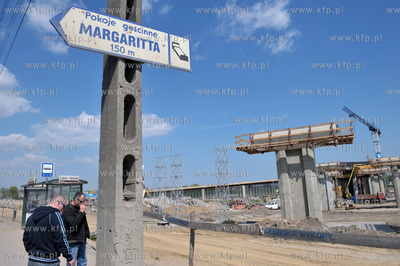 Budowa Obwodnicy Poludniowej Gdanska - wezel Lipce....