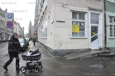 Bar Mleczny "Turystyczny" na ul. Szerokiej w Gdansku....