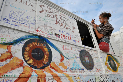 Heineken Open'er Festival w Gdyni. Instalacja Antek...