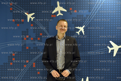 Gdansk. Port Lotniczy Gdańsk im. Lecha Wałęsy. Inauguracyjny...