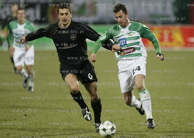 Gdansk.Mecz o mistrzostwo ekstraklasy Lechia Gdansk...