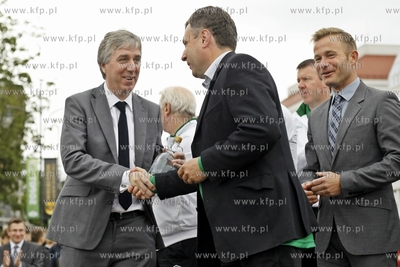 Ceremonia powitania drużyny Irlandii na Placu Przyjaciol...