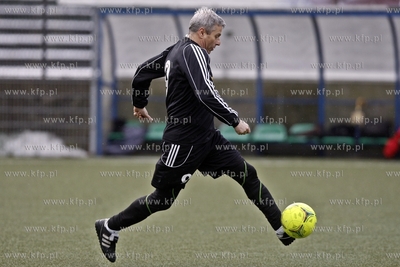 Gdansk. Boisko przy ul. Traugutta.  Sylwestrowy mecz...