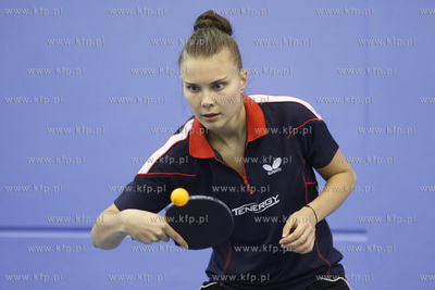 Tenisistka stolowa Katarzyna Grzybowska.
17.11.2014
fot....