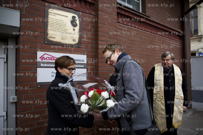 Gdańsk Orunia. Trakt św. Wojciecha 57.  Odsłonięcie...