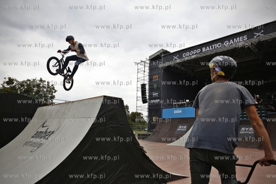 Plac Zebrań Ludowych w Gdańsku. Cropp Baltic Games...