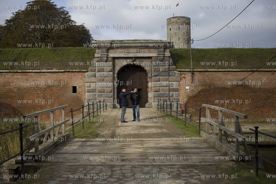 Prezentacja bramę wjazdowejTwierdzy Wisłoujscie wraz...