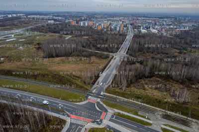 Symboliczne otwarcie nowej ulicy Piotrkowskiej, łącznika...