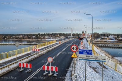 Sobieszewo. Most 100-lecia Odzyskania Niepodległości...