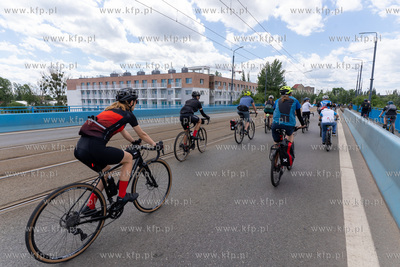 Wielki Przejazd Rowerowy na ulicach Gdańska. 09.06.2024...