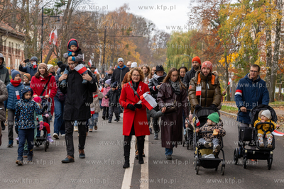 Sopot. Święto Niepodległości. Parada rowerzystów,...