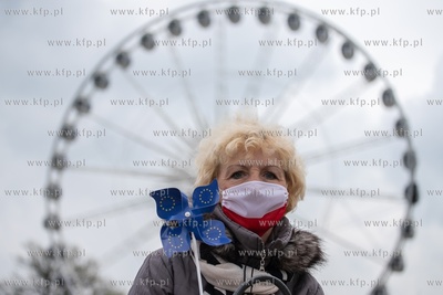 Gdańsk. 16. rocznica wejścia Polski do Unii Europejskiej....