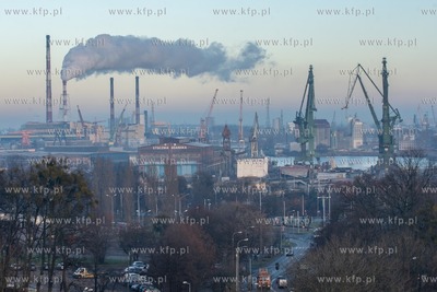 Panorama Gdańska z Góry Gradowej. 30.12.2020 / fot....