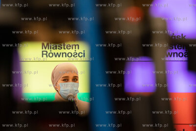 Gdańsk, Hevelianum. Konferencja prasowa; Gdańsk Miastem...