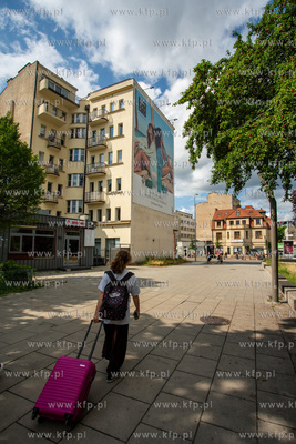 Gdynia, Skwer Stefana Żeromskiego bez Infoboxu. 14.07.2023...