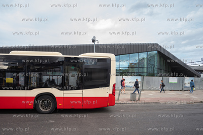 Gdńsk. Przebudowa dworca PKP w Gdańsku Wrzeszczu....