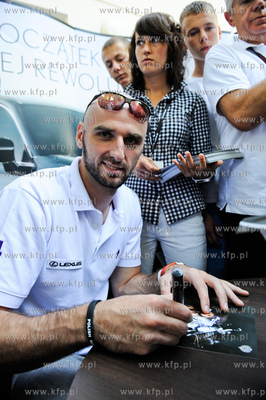 Sopot. Korty SKT. Zawody BNP Paribas Polish Open.
Nz...