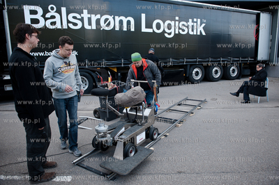 Gdynia. Plan zdjeciowy filmu pt Uklad Zamkniety w rezyserii...