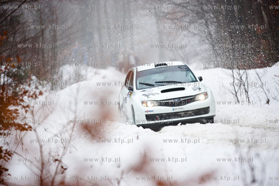 Skrzeszewo. Odcinek specjalny 8 Rajdu Lotos Baltic...