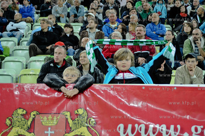 Gdansk. PGE Arena. Mecz ekstraklasy rugby. Derby trojmiasta...