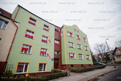 Gdansk. Siedlce. Budynek przy ulicy Paska 5 specjalnie...