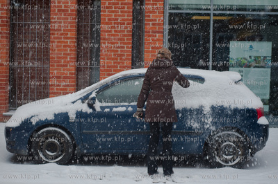 Gdansk. Zima i obfite opady sniegu wrocily do miasta.
08.01.2012
fot....