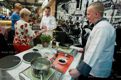 Gdansk. Restauracja Kubicki. Noc Restauracji - podczas...