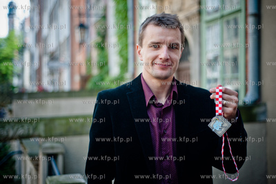 Gdansk. Florecista Radoslaw Glonek, zdobywca srebrnego...