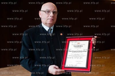 Gdansk. Stadion PGE Arena. Uroczystosc wreczenia nagrod...