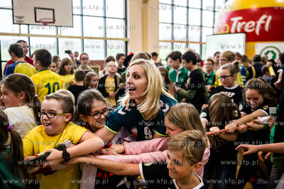 Gdansk Chelm. Sala gimnastyczna Szkoly Podstawowej...