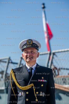 Port Wojenny w Gdyni Oksywie. Uroczystosc objecia obowiazkow...