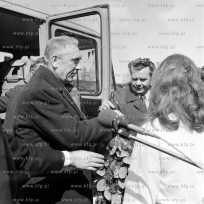 Wizyta I sekretarza KC PZPR Edwarda Gierka w Gdańsku....