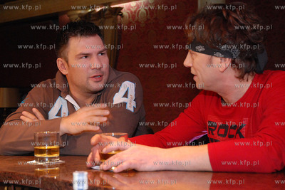 Rumia. W hotelu Faltom Dariusz Michalczewski kreci...