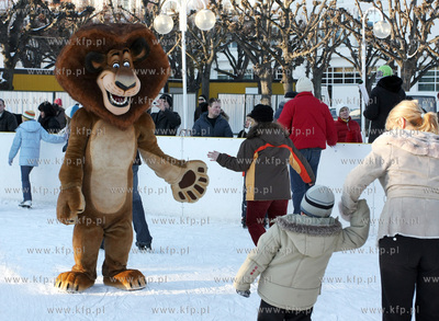 Sopot, Molo. Wizyta Lwa Alexa, jednego z bohaterow...