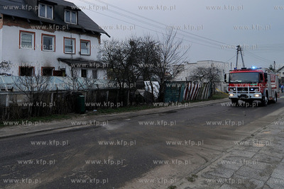 Wybuch butli z gazem w domku jednorodzinnym przy ul....