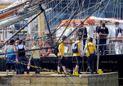 Gdynia w przeddzien Zlotu Zaglowcow - The Tall Ships...
