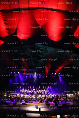 Opera Lesna w Sopocie.Koncert Piotra Rubika Santo Subito...