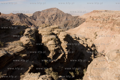 Petra. Jordania NZ ruiny miasta Nabatejczykow, znajdujace...