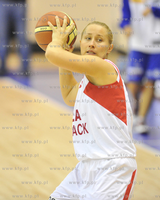 Hala Wisly w Krakowie. Ford Germaz Ekstraklasa. Koszykarki...