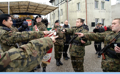 Ustka  W porcie morskim w Ustce odbyla sie przysiega...
