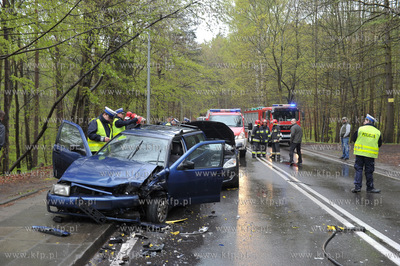 Sopot. Ul. Malczewskiego. Wypadek drogowy. Kierujaca...