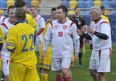 Gdynia. Stadion Miejski. Mecz na 60. urodziny Janusza...