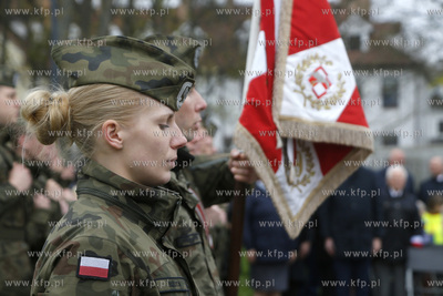 Uroczystości obchodów 83. Rocznicy Zbrodni Katyńskiej,w...