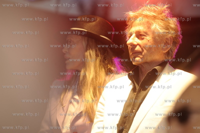 GDAŃSK, FESTIWAL GWIAZD  2008.  Na sopockiej plazy...